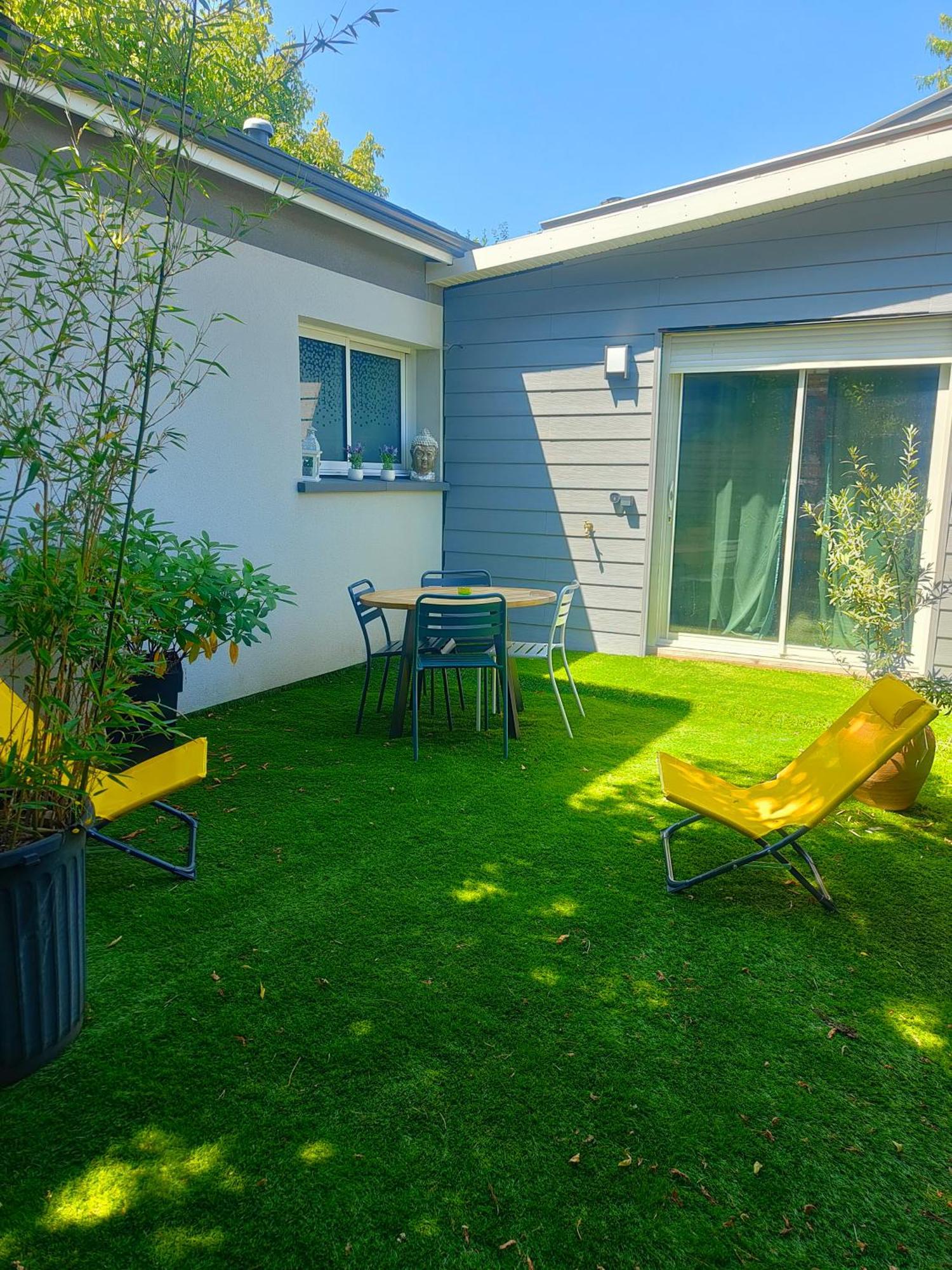 Villa Tiny House Avec Jardin Et Acces Piscine Chauffee Saint-Médard-en-Jalles Esterno foto