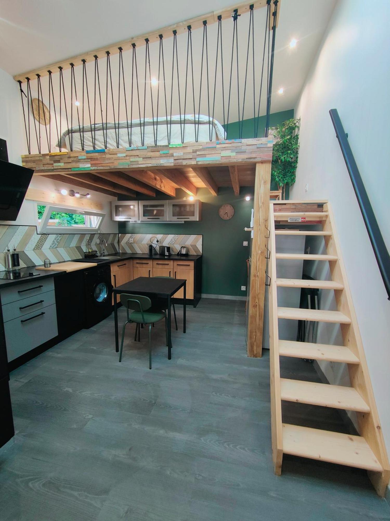 Villa Tiny House Avec Jardin Et Acces Piscine Chauffee Saint-Médard-en-Jalles Esterno foto